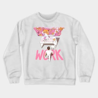 Work Crewneck Sweatshirt